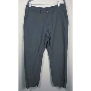REI Co-op Hiking Pants Mens 34x30 Gray Lightweight Nylon Outdoor Trail Travel